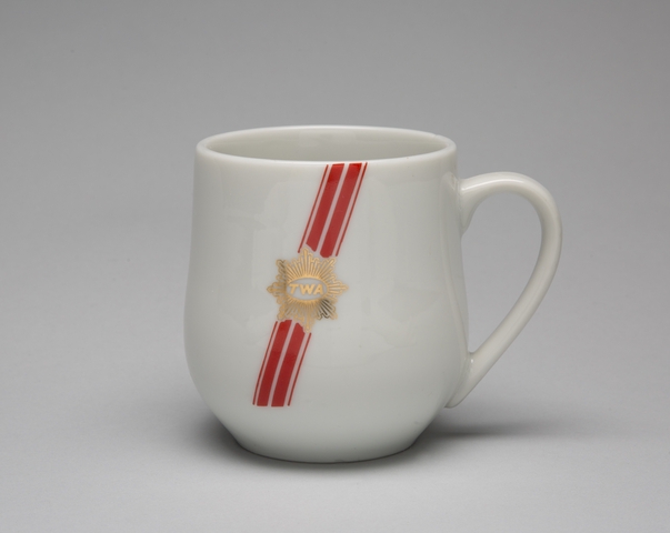 Coffee cup: TWA (Trans World Airlines)