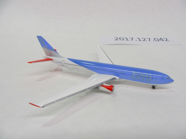 Miniature model airplane: BMI British Midland, Airbus A330-200