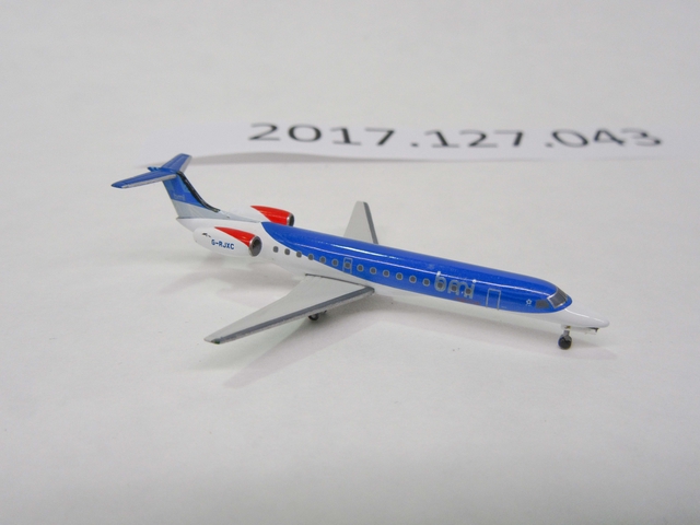 Miniature model airplane: BMI British Midland, Embraer ERJ-145