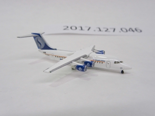Image: miniature model airplane: SN Brussels Airlines, British Aerospace BAe 146-300