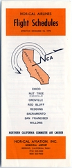 Image: timetable: Nor-Cal Airlines