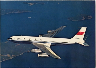 Image: postcard: CAAC (Civil Aviation Administration of China), Boeing 707