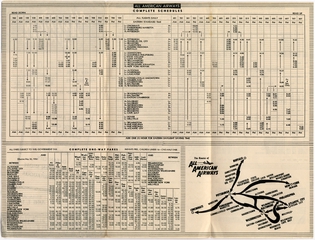 Image: timetable: All American Airways