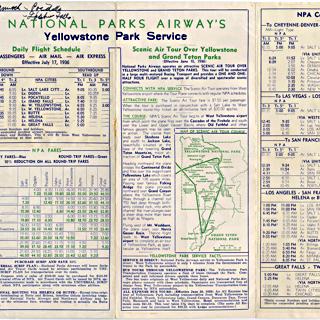 Image #2: timetable: National Parks Airways