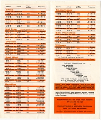 Image: timetable: Nor-Cal Airlines