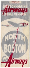 Image: timetable: Boston-Maine Central Vermont Airways