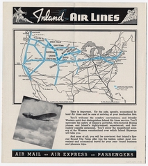 Image: timetable: Inland Air Lines