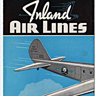 Image #2: timetable: Inland Air Lines
