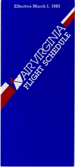 Image: timetable: Air Virginia