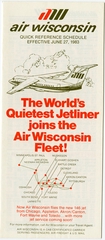 Image: timetable: Air Wisconsin, quick reference