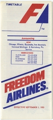 Image: timetable: Freedom Airlines