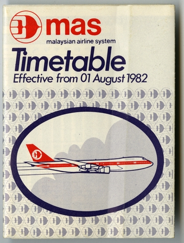 Timetable: Malaysian Airline System (MAS)