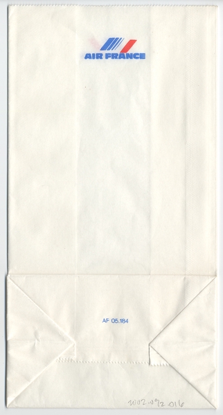 Image: airsickness bag: Air France