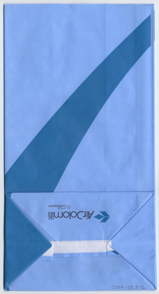 Image: airsickness bag: Air Dolomiti