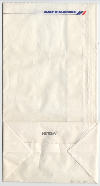 Image: airsickness bag: Air France