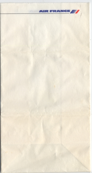 Image: airsickness bag: Air France