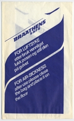 Image: airsickness bag: Braathens SAFE