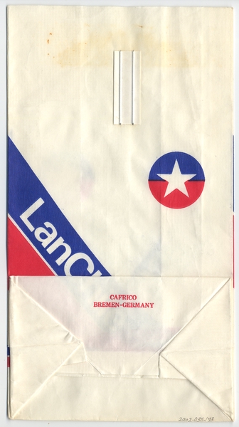 Image: airsickness bag: LANChile