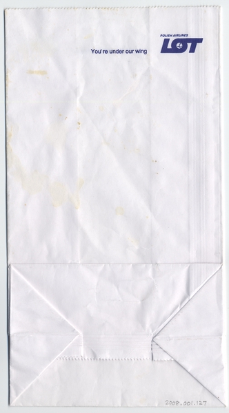 Image: airsickness bag: LOT Polish Airlines