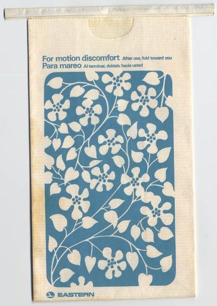 Image: airsickness bag: Eastern Air Lines
