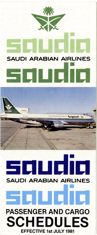 Timetable: Saudia (Saudi Arabian Airlines)