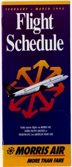 Image: timetable: Morris Air