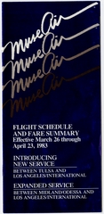 Image: timetable: Muse Air