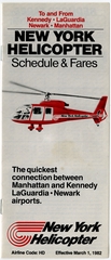 Image: timetable: New York Helicopter