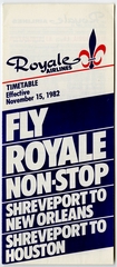 Image: timetable: Royale Airlines