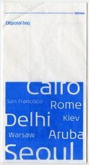 Image: airsickness bag: KLM (Royal Dutch Airlines)