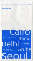 Image: airsickness bag: KLM (Royal Dutch Airlines)