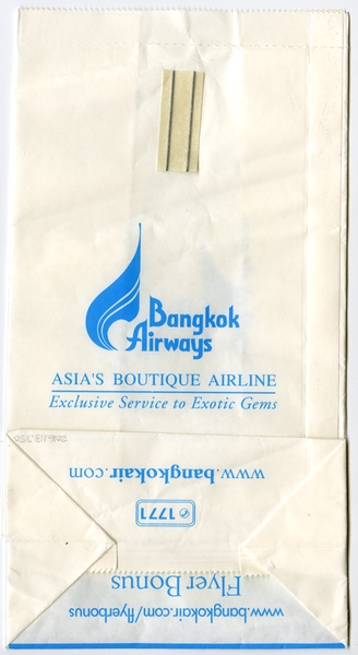 Image: airsickness bag: Bangkok Airways