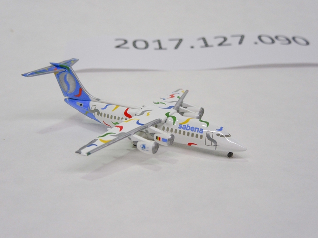 Miniature model airplane: Sabena, BAe146-300/RJ100
