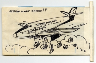 Image: airsickness bag: United Air Lines