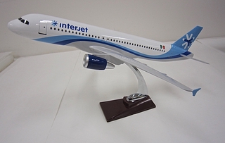 Image: model airplane: Interjet, Airbus A320