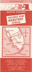 Image: timetable: PBA (Provincetown-Boston Airline)