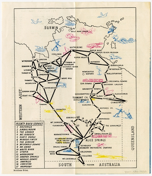 Image: timetable: Connellan Airways