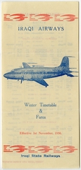 Image: timetable: Iraqi Airways