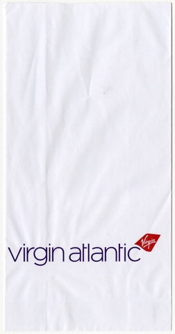 Airsickness bag: Virgin Atlantic