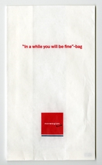 Image: airsickness bag: Norwegian Air