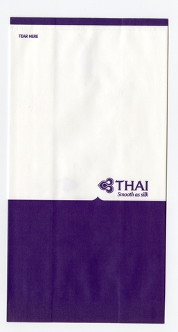 Airsickness bag: Thai Airways