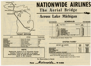 Image: timetable: Nationwide Airlines