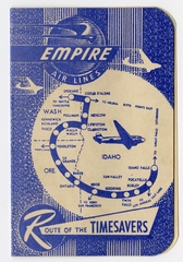 Image: timetable: Empire Air Lines, pocket schedule