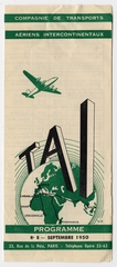 Image: timetable: TAI (Transportes Aeriens Intercontinentaux)