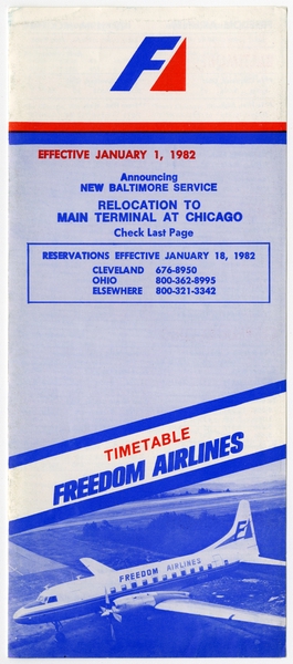 Image: timetable: Freedom Airlines