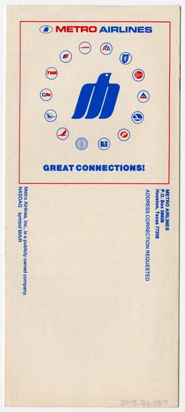 Image: timetable: Metro Airlines