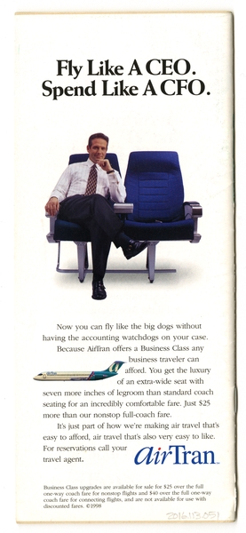 Image: timetable: AirTran Airways