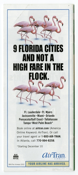 Image: timetable: AirTran Airways