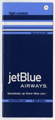 Timetable: JetBlue Airways