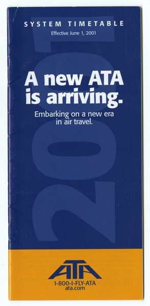 Image: system timetable: ATA Airlines